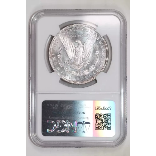 1894-S MORGAN DOLLAR NGC MS62 FLASHY SEMI PROOF-LIKE! (2)