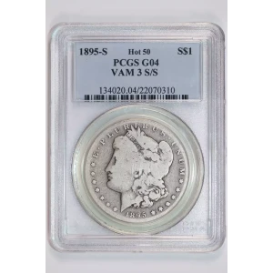 1895-S $1 VAM 3 S/S HOT 50