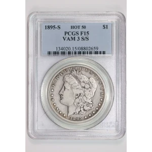 1895-S $1 VAM 3 S/S HOT 50