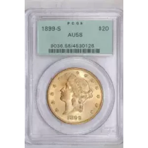1899-S $20