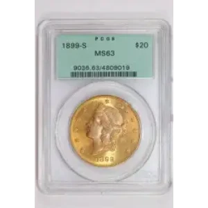 1899-S $20
