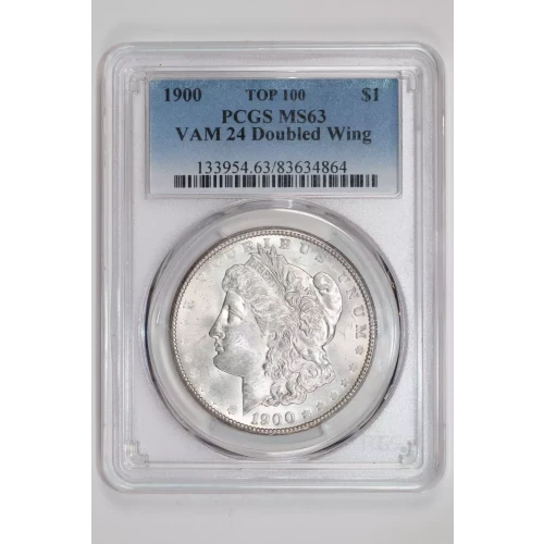 1900 $1 VAM 24 Doubled Wing TOP 100 (2)