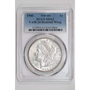 1900 $1 VAM 24 Doubled Wing TOP 100 (2)