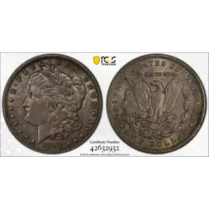 1901 MORGAN DOLLAR PCGS AU53 (2)