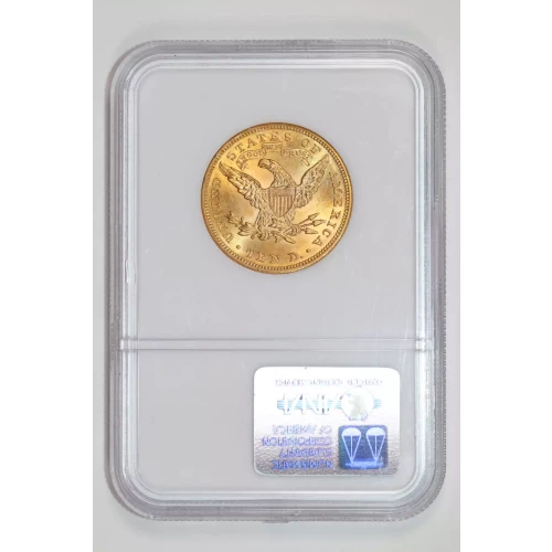 1903 $10 GOLD LIBERTY EAGLE NGC MS64 CAC VERY PQ!