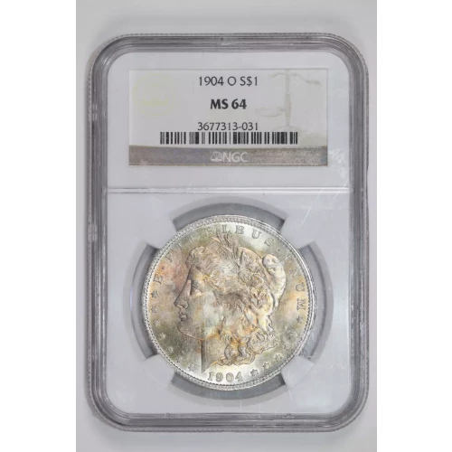 1904-O MORGAN DOLLAR NGC MS64