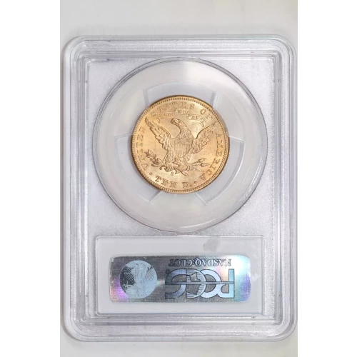 1905-S $10 GOLD LIBERTY EAGLE PCGS MS61 (2)