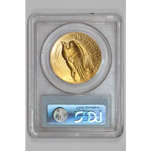1907 $20 High Relief, Wire Edge