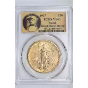 1907 $20 Saint-Gaudens