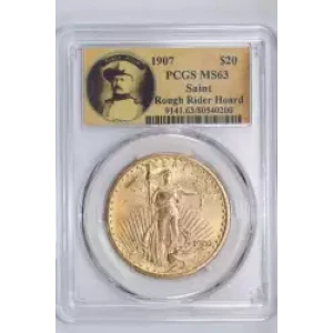 1907 $20 Saint-Gaudens