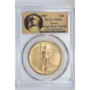 1907 $20 Saint-Gaudens