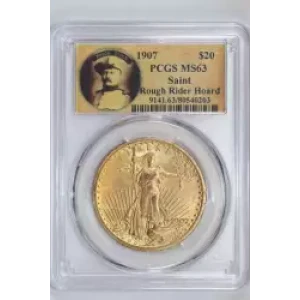1907 $20 Saint-Gaudens
