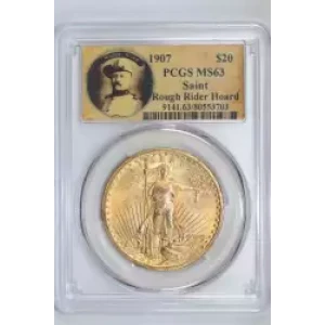 1907 $20 Saint-Gaudens