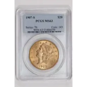 1907-S $20