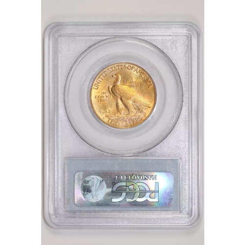 1913-S $10 GOLD INDIAN EAGLE PCGS MS61 CAC - GREAT LOOK, VERY PQ! (2)