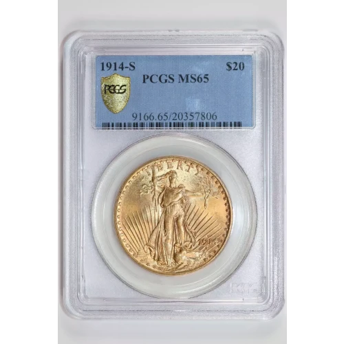 1914-S $20