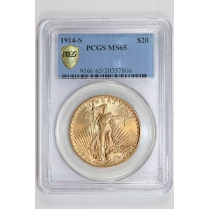 1914-S $20