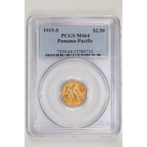 1915-S $2.50 Panama-Pacific