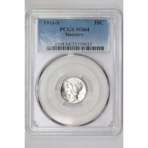 1916-S 10C Mercury