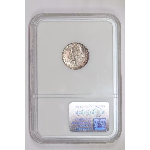 1917-D MERCURY DIME NGC MS65 FB