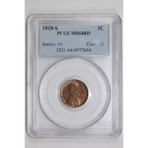 1919-S 1C, RD