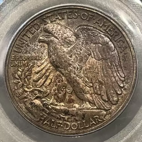 1920-D WALKING LIBERTY HALF DOLLAR PCGS AU58 CAC - VERY PQ!  (3)