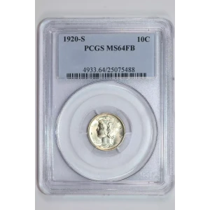 1920-S 10C, FB