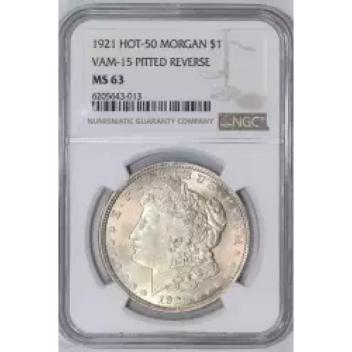 1921 HOT-50 VAM-15 PITTED REVERSE 