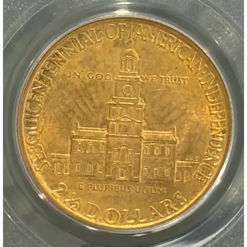 1926 $2.50 Sesquicentennial