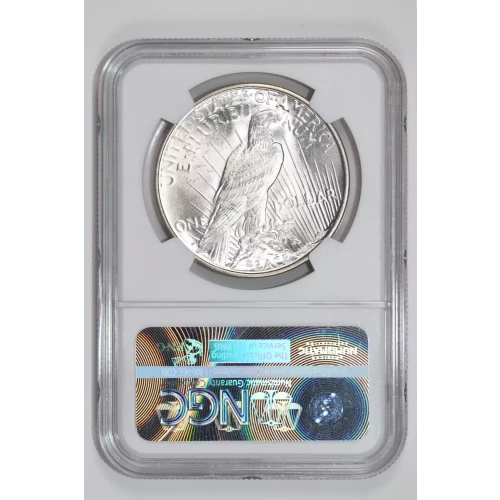 1927-D PEACE DOLLAR NGC MS62 KENNEDY COLLECTION (2)