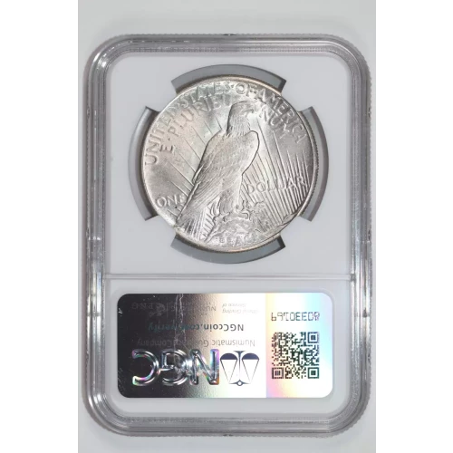 1928 PEACE DOLLAR NGC MS61