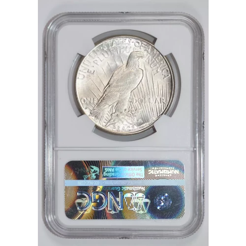 1928-S PEACE DOLLAR NGC MS62 KENNEDY COLLECTION (2)