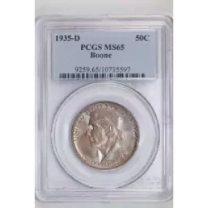 1935-D 50C Boone