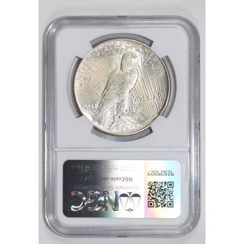 1935 PEACE DOLLAR NGC AU58 (2)