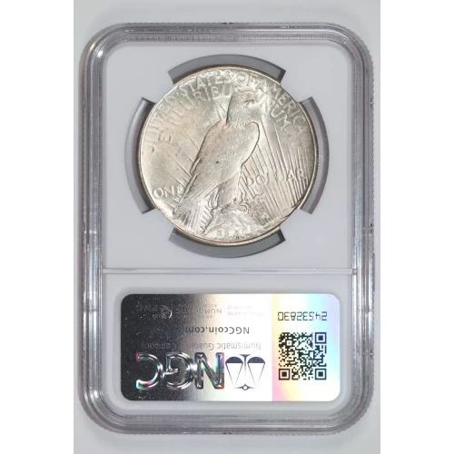 1935 PEACE DOLLAR NGC AU58 (2)