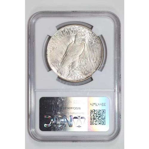 1935 PEACE DOLLAR NGC AU58 (2)