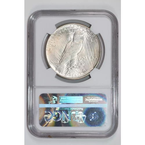 1935 PEACE DOLLAR NGC MS62 KENNEDY COLLECTION