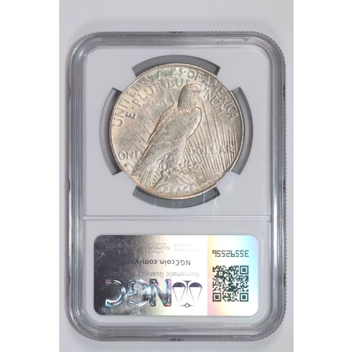 1935-S PEACE DOLLAR NGC MS61 (2)