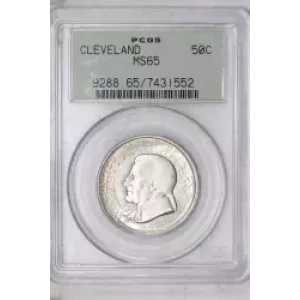 1936 50C Cleveland