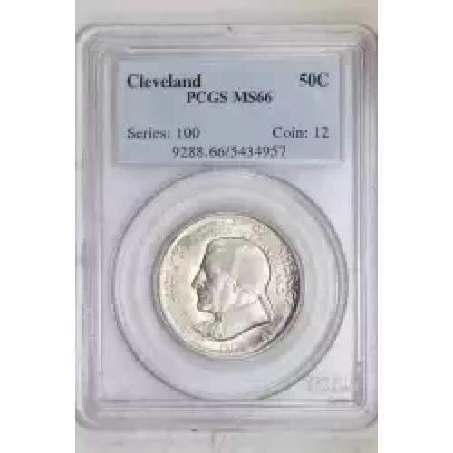 1936 50C Cleveland