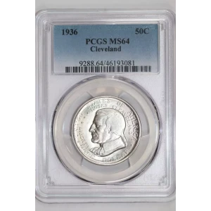 1936 50C Cleveland