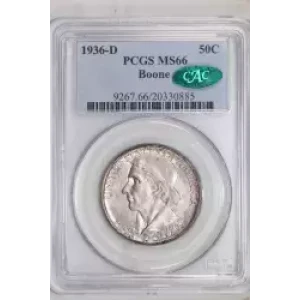 1936-D 50C Boone