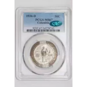 1936-D 50C Columbia