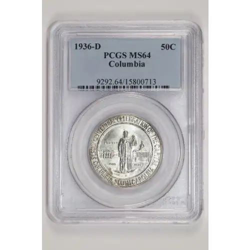 1936-D 50C Columbia