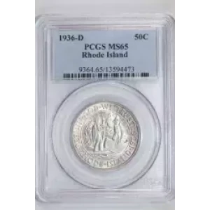 1936-D 50C Rhode Island