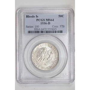 1936-D 50C Rhode Island