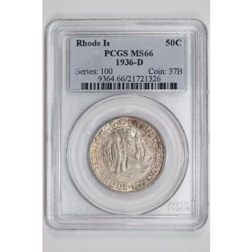 1936-D 50C Rhode Island