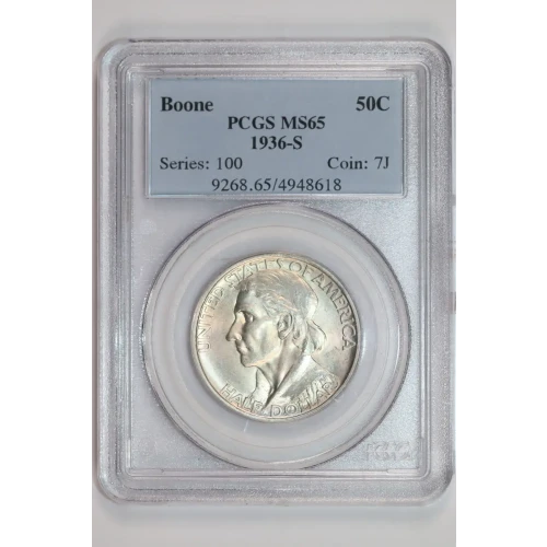 1936-S 50C Boone