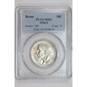 1936-S 50C Boone