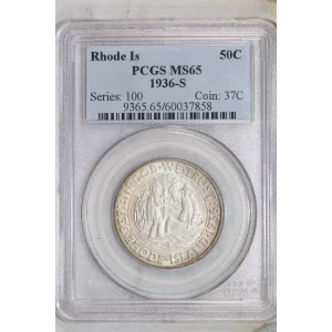 1936-S 50C Rhode Island